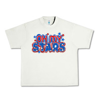 Pistachio Oh my stars 4th of july Urban Heavy Tee - CowGirlArtShop