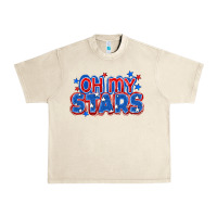 Sandshell Oh my stars 4th of july Urban Heavy Tee - CowGirlArtShop
