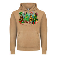 Vintage Camel christmas trees with football Vintage Hoodie - Zillion Design Studio