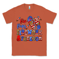 Copper flip flops fireworks and freedom Classic Tee - AdoDesignShop