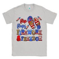 Moon Dust flip flops fireworks and freedom Classic Tee - AdoDesignShop