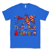 True Royal flip flops fireworks and freedom Classic Tee - AdoDesignShop