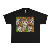 Black alpaca Urban Heavy Tee - BarkalooDesign