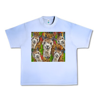 Grape Ice alpaca Urban Heavy Tee - BarkalooDesign