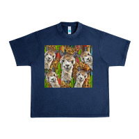 Navy alpaca Urban Heavy Tee - BarkalooDesign