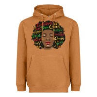 Meerkat afro diva Heavyweight Hoodie - MaliasSmallBusiness