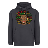 Smoke afro diva Heavyweight Hoodie - MaliasSmallBusiness