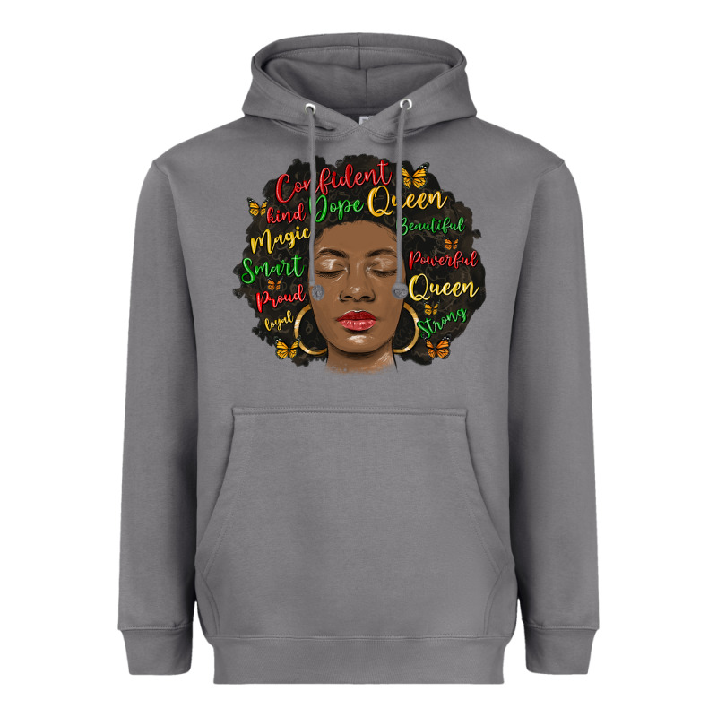 Afro Diva Heavyweight Hoodie by MaliasSmallBusiness | Teevron