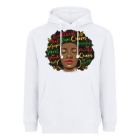 White afro diva Heavyweight Hoodie - MaliasSmallBusiness