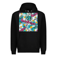 Black Hairdresser Scissor And Stars With Glitter Seamless Pattern Bbs Premium Hoodie - BundleAndBundleShop
