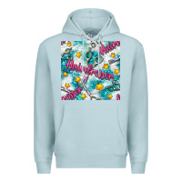 Blue Mist Hairdresser Scissor And Stars With Glitter Seamless Pattern Bbs Premium Hoodie - BundleAndBundleShop