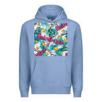 Colony Blue Hairdresser Scissor And Stars With Glitter Seamless Pattern Bbs Premium Hoodie - BundleAndBundleShop
