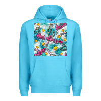 Ocean Blue Hairdresser Scissor And Stars With Glitter Seamless Pattern Bbs Premium Hoodie - BundleAndBundleShop