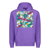 Purple Hairdresser Scissor And Stars With Glitter Seamless Pattern Bbs Premium Hoodie - BundleAndBundleShop