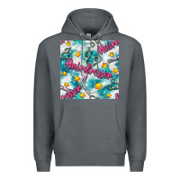 Rock Hairdresser Scissor And Stars With Glitter Seamless Pattern Bbs Premium Hoodie - BundleAndBundleShop