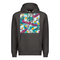 Smoke Hairdresser Scissor And Stars With Glitter Seamless Pattern Bbs Premium Hoodie - BundleAndBundleShop