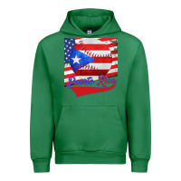 Emerald Puerto Rico Baseball Urban Hoodie - Bettercallsaul