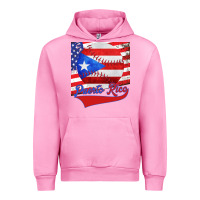 Fuchsia Pink Puerto Rico Baseball Urban Hoodie - Bettercallsaul