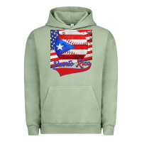 Pigment Oil Green Puerto Rico Baseball Urban Hoodie - Bettercallsaul