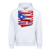 White Puerto Rico Baseball Urban Hoodie - Bettercallsaul
