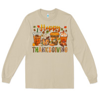 Mushroom western happy thanksgiving bbs Long Sleeve Tee - BundleAndBundleShop