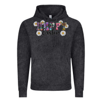 Vintage Black happy easter daisys Vintage Hoodie - RanaPortraitStore