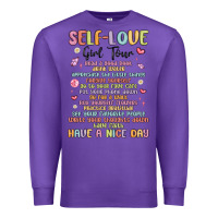 Purple self love girl tour malias Premium Sweatshirt - MaliasSmallBusiness