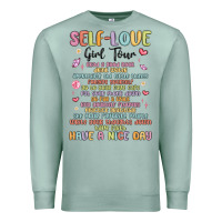 Seafoam self love girl tour malias Premium Sweatshirt - MaliasSmallBusiness