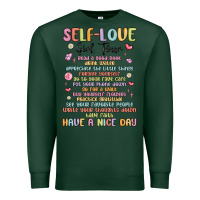 Sports Green self love girl tour malias Premium Sweatshirt - MaliasSmallBusiness