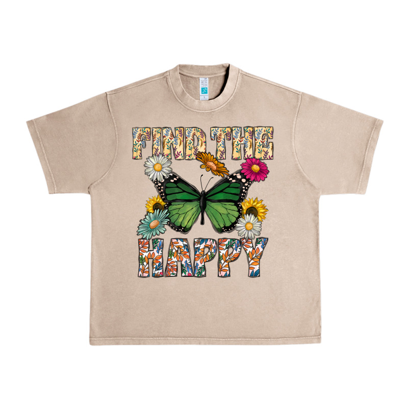 Kind The Happy Urban Heavy Tee by CowhideDigitalArt | Teevron
