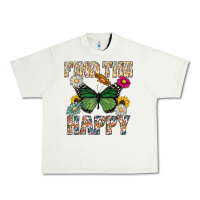 Pistachio Kind The Happy Urban Heavy Tee - CowhideDigitalArt