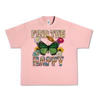 Salmon Kind The Happy Urban Heavy Tee - CowhideDigitalArt