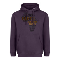 Plum black history month Heavyweight Hoodie - MaliasSmallBusiness