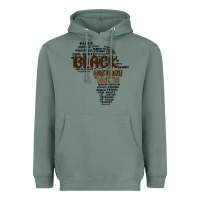 Sage black history month Heavyweight Hoodie - MaliasSmallBusiness