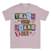 Lilac teach your heart out Classic Tee - AdoDesignShop