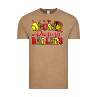Vintage Coffee busy raising ballers softball Vintage Tee - Zillion Design Studio