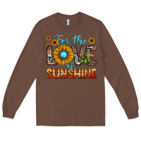 Chestnut for the love of sunshine Long Sleeve Tee - JahusDesignShop