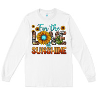 White for the love of sunshine Long Sleeve Tee - JahusDesignShop
