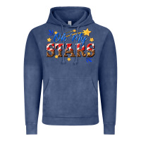 Vintage Denim oh my stars Vintage Hoodie - texasbilliewilder