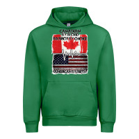 Emerald American By Birth Canadian By Blood Patriot By Choice Urban Hoodie - Bettercallsaul