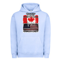 Pigment Grape Ice American By Birth Canadian By Blood Patriot By Choice Urban Hoodie - Bettercallsaul
