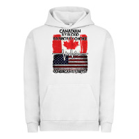 Pigment Lunar Rock American By Birth Canadian By Blood Patriot By Choice Urban Hoodie - Bettercallsaul