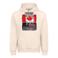 Sandshell American By Birth Canadian By Blood Patriot By Choice Urban Hoodie - Bettercallsaul