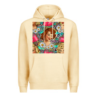 Pina Colada Hairdresser Western Girl And Hair Curler Seamless Pattern Bbs Premium Hoodie - BundleAndBundleShop