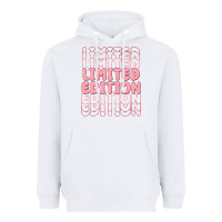 White limited edition Heavyweight Hoodie - MaliasSmallBusiness