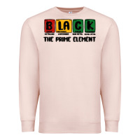 Pale Pink prime element Premium Sweatshirt - MaliasSmallBusiness