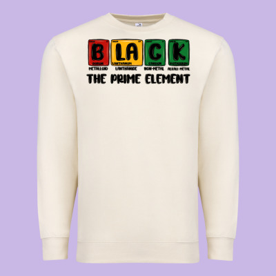 Prime Element Premium Sweatshirt Designed By Maliassmallbusiness