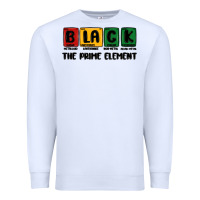 White prime element Premium Sweatshirt - MaliasSmallBusiness