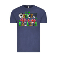 Vintage Denim busy raising ballers soccer Vintage Tee - Zillion Design Studio