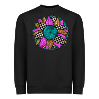 Black race sunflower Heavyweight Sweatshirt - Zillion Design Studio